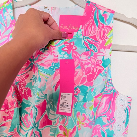 Lilly Pulitzer Vibrant Floral Kids Dress - Picture 2 of 3